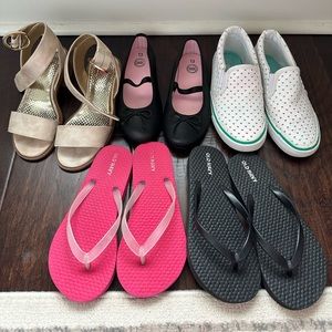 Lot of girls shoes sizes 13 and 1